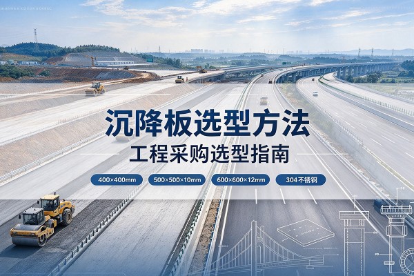 黑山沉降板选择方法