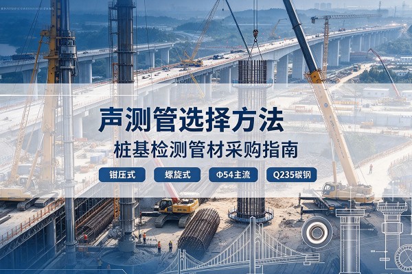 黑山声测管选型标准