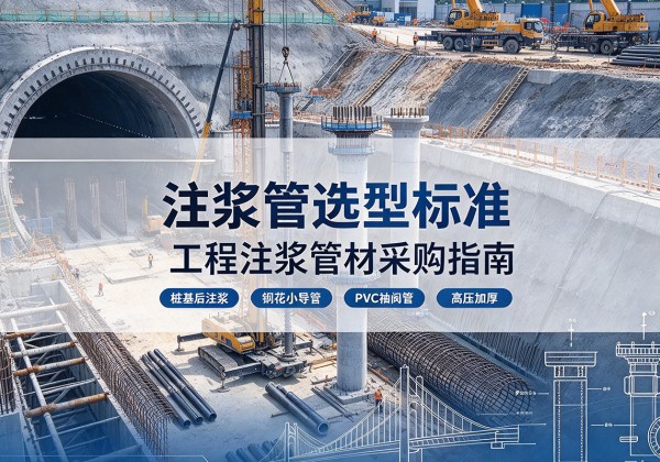 黑山注浆管选型标准